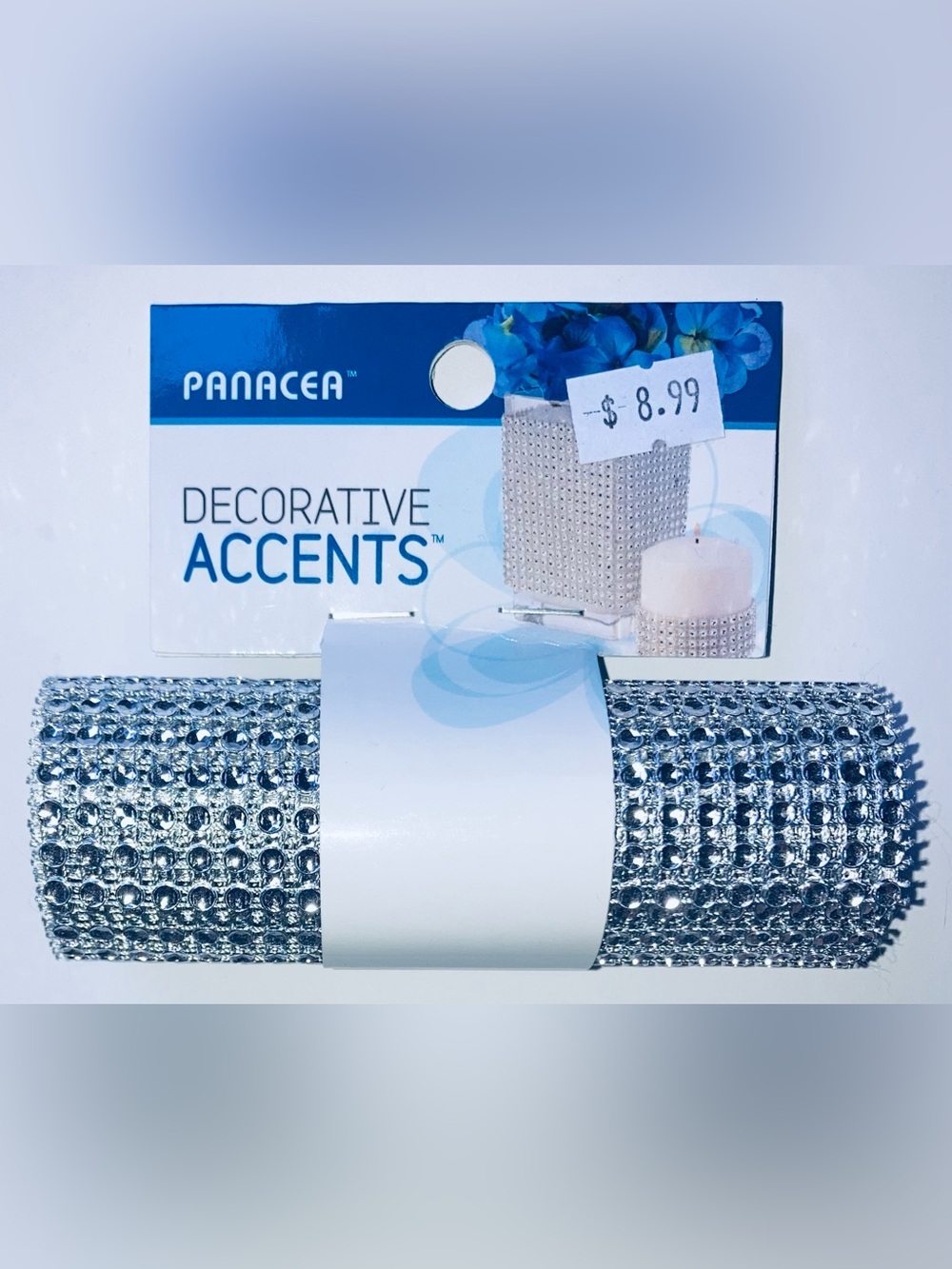 Panacea Silver Bling Accent Ribbon - NEW!